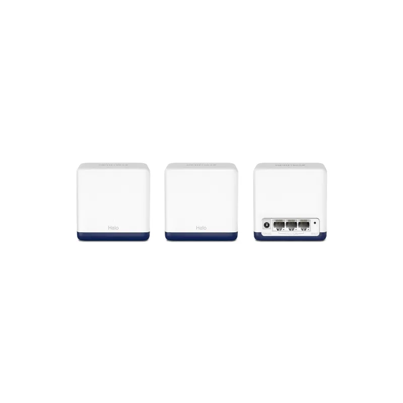 Mercusys Halo H50G (3er-Pack) | Wi-Fi Mesh System | AC1900 Dual Band, 3x RJ45 1000Mb/s