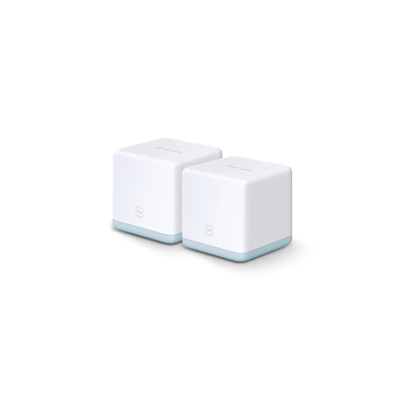 Система Mesh Wi-Fi Mercusys Halo S12 (2-Pack), AC1200 Dual Band, 2x RJ45 100Mb/s