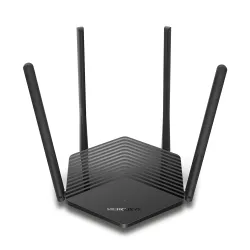 Роутер Wi-Fi Mercusys MR60X, AX1500, Wi-Fi 6, 3x RJ45 1000Mb/s, OFDMA, MU-MIMO, WPA3