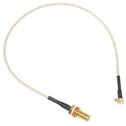 RF Pigtail MikroTik ACMMCXRPSMA, MMCX-RPSMA, 260mm