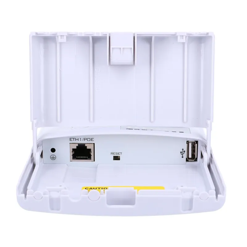Клиентское устройство MikroTik BaseBox 5, RB912UAG-5HPnD-OUT, 5GHz, 1x RJ45 1000Mb/s, 1x miniPCIe, 1x USB