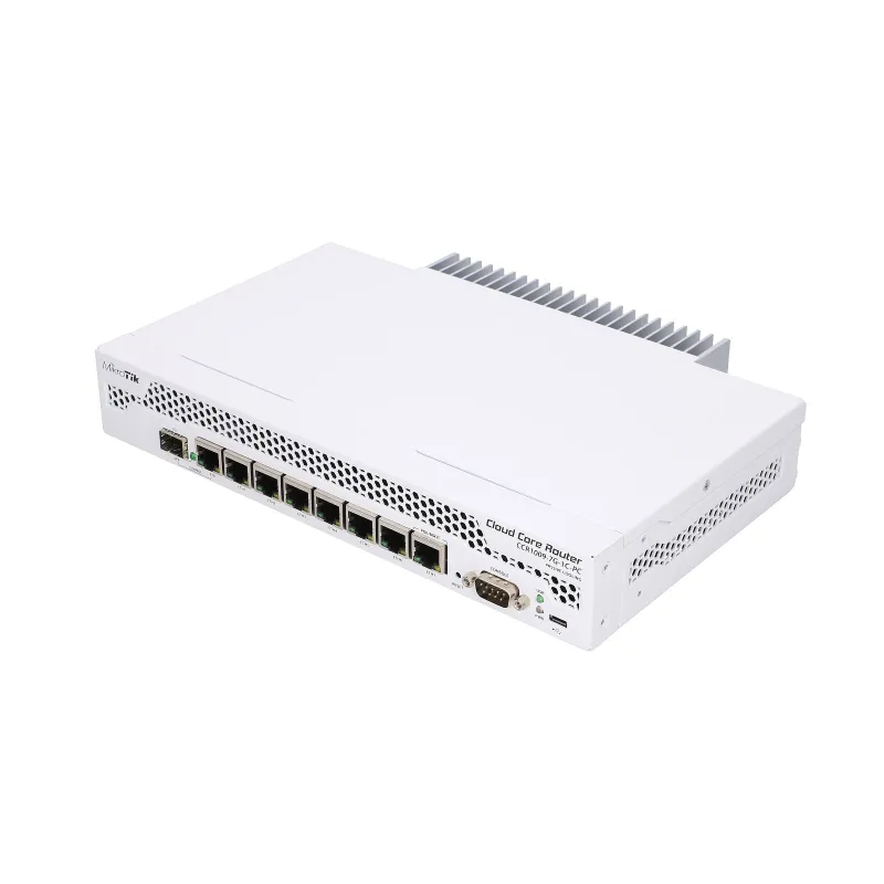 MikroTik CCR1009-7G-1C-PC | Router | 8x RJ45 1000Mb/s, 1x SFP, 1x USB