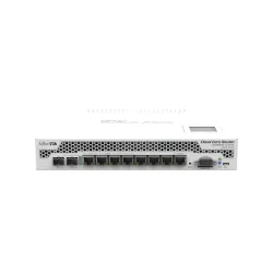 MIKROTIK CCR1009-8G-1S-1S+ PC Cloud Core Router 1GHz, 2GB RAM, 8xGigabit Ethernet, 1xSFP, 1xSFP+, 1xMicroUSB, 1xRS232, Level 6