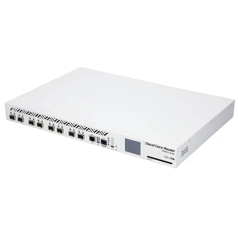 MikroTik CCR1072-1G-8S+ | Router | 8x SFP+, 1x RJ45 1000Mb/s, 2x USB, 1x microSD, 2x M.2