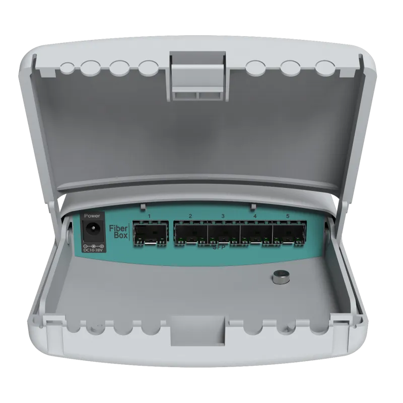 MikroTik CRS105-5S-FB | Router | 5x SFP, exterior, estanco