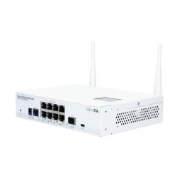 MikroTik CRS109-8G-1S-2HnD-IN | Schalter | 8x RJ45 1000Mbps, 1x SFP, 2,4GHz WiFi