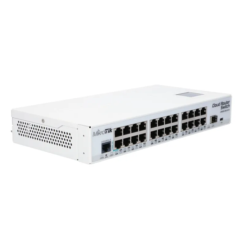 Коммутатор MikroTik CRS125-24G-1S-IN, 24x RJ45 1000Mb/s, 1x SFP, 1x USB