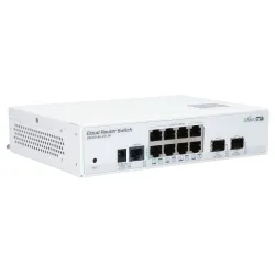 MikroTik CRS210-8G-2S+IN Anahtar, 10x RJ45 1000Mb/s, 2x SFP+