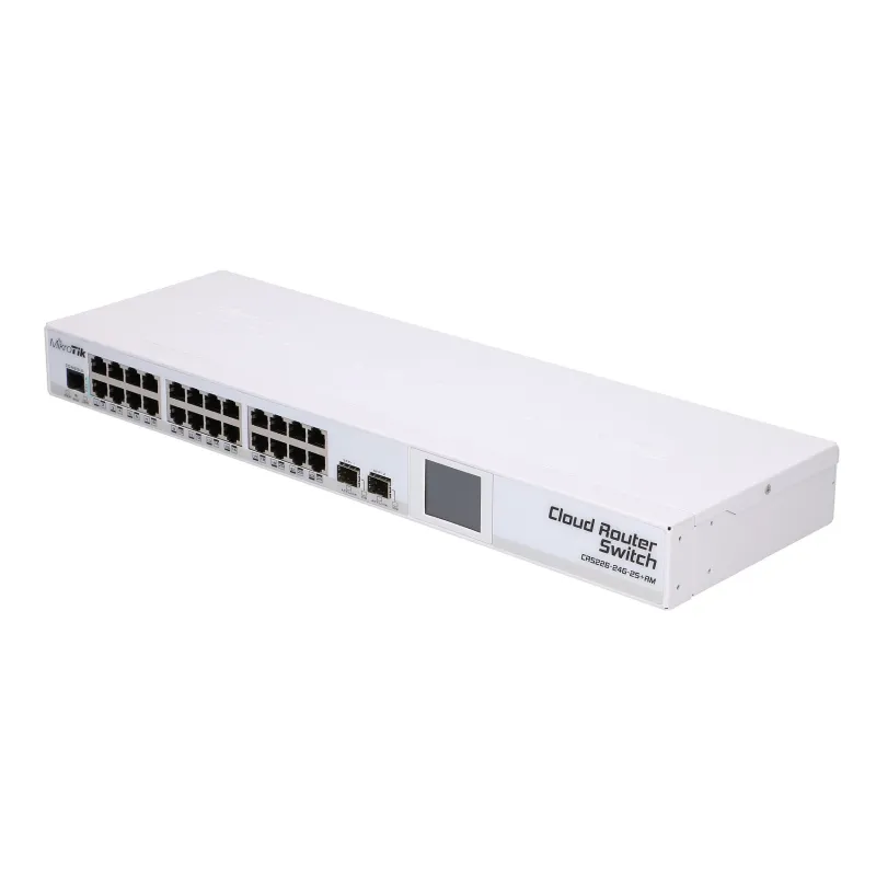 MikroTik CRS226-24G-2S+RM Anahtar, 24x RJ45 1000Mb/s, 2x SFP+