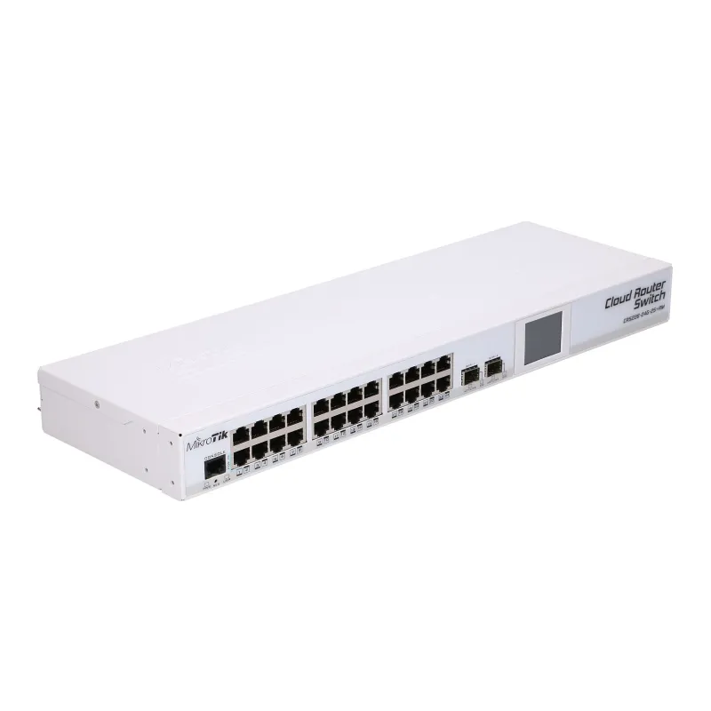 MikroTik CRS226-24G-2S+RM Anahtar, 24x RJ45 1000Mb/s, 2x SFP+