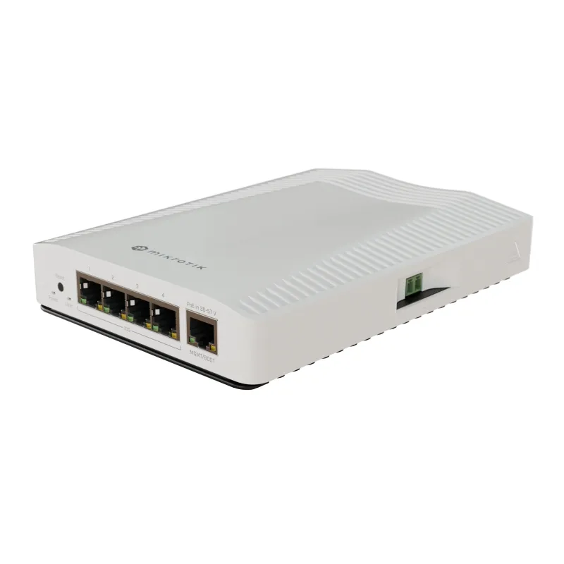 MikroTik CRS304-4XG-IN | Switch | 1x RJ45 1000Mb/s, 4x 10G RJ45, RouterOS v7