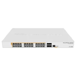 MikroTik CRS328-24P-4S+RM | Schalter | 24x RJ45 1000Mb/s, 4x SFP+