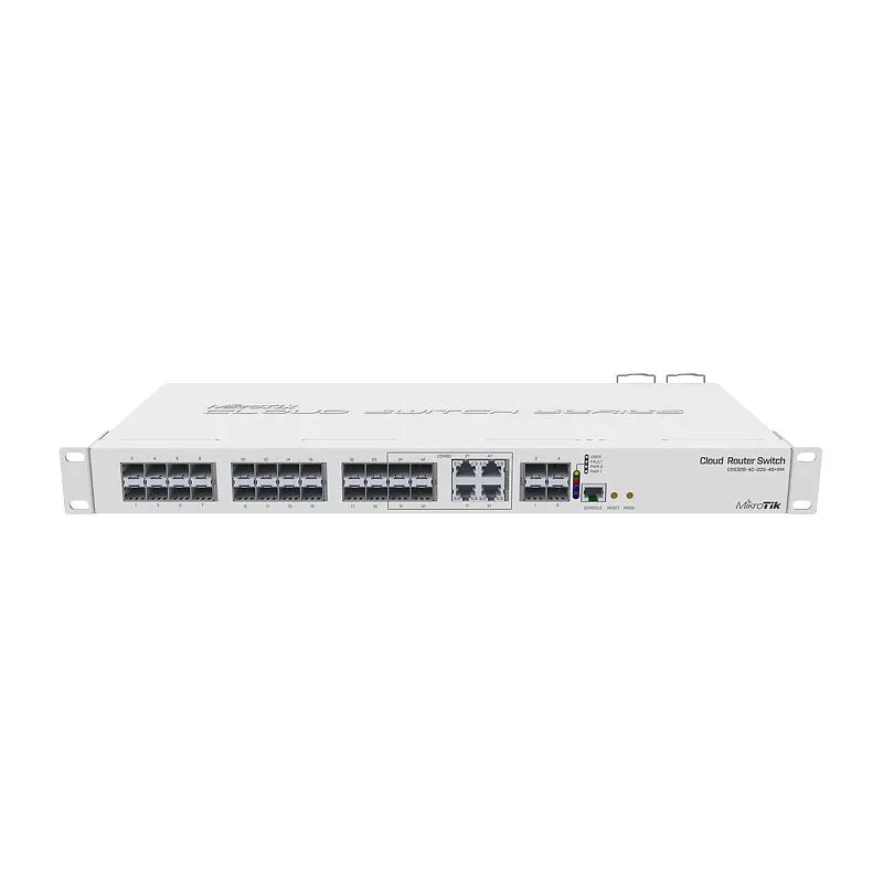 Коммутатор MikroTik CRS328-4C-20S-4S+RM, 24x SFP, 4x SFP+, 4x RJ45 1000Mb/s