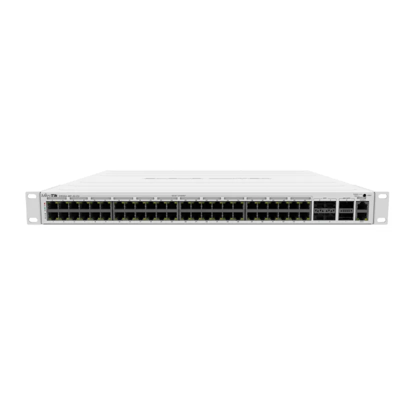 MikroTik CRS354-48P-4S+2Q+RM | Schalter | 48x RJ45 1000Mb/s, 4x SFP+, 2x QSFP