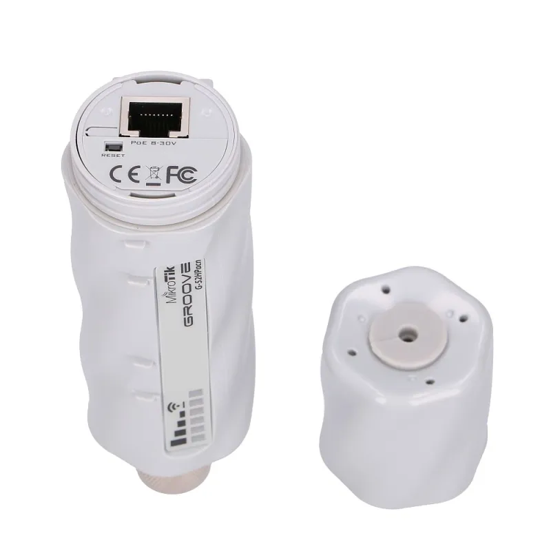 Клиентское устройство MikroTik Groove 52 ac, RBGrooveG-52HPacn, 2,4GHz, 5GHz, 1x RJ45 1000Mb/s