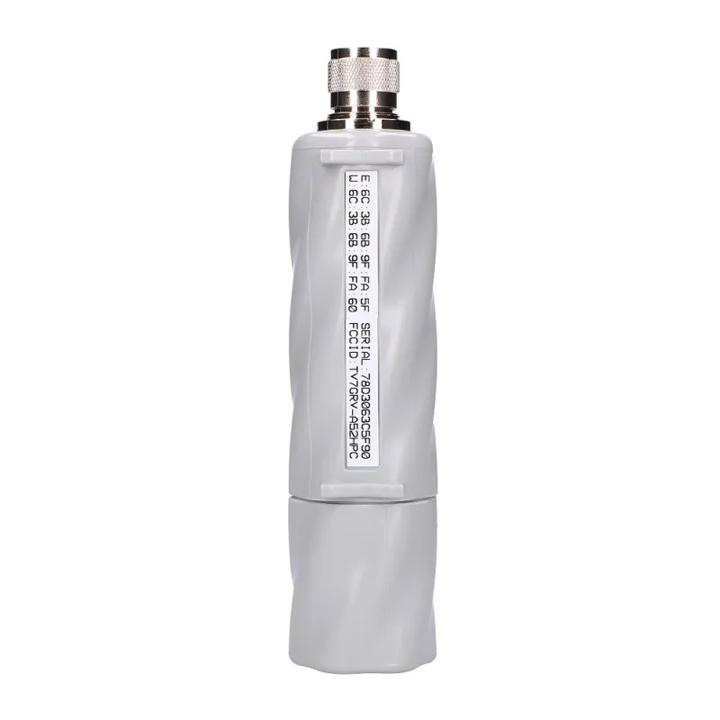 Клиентское устройство MikroTik GrooveA 52 ac, RBGrooveGA-52HPacn, Двухдиапазонное, 1x RJ45 1000Mb/s