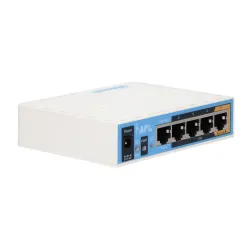МикроТик hAP ac lite WiFi маршрутизатор, RB952Ui-5ac2nD, Dual Band, 5x RJ45 100Mb/s