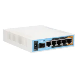 MikroTik hAP ac | WiFi Router | RB962UiGS-5HacT2HnT, Dual Band, 5x RJ45 1000Mb/s, 1x SFP, 1x PoE