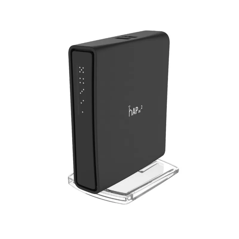 MikroTik hAP ac2 Tower WiFi Yönlendirici, RBD52G-5HacD2HnD-TC, Dual Band, 5x RJ45 1000Mb/s, 1x USB