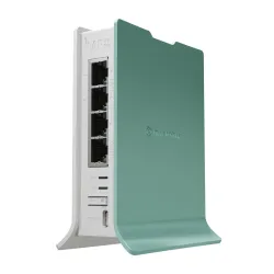 MikroTik hAP ax lite | Enrutador Wi-Fi | L41G-2axD, Wi-Fi6 AX600, 4x RJ45 1000Mb/s RouterOS L4