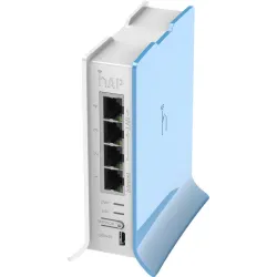 Маршрутизатор WiFi MikroTik hAP lite tower, RB941-2nD-TC, 2.4GHz, 4x RJ45 100Mb/s