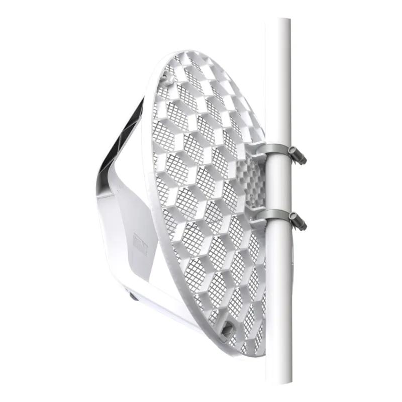 MikroTik LHG 2 | Urządzenie klienckie | RBLHG-2nD, 2,4GHz, 1x RJ45 100Mb/s, 18dBi