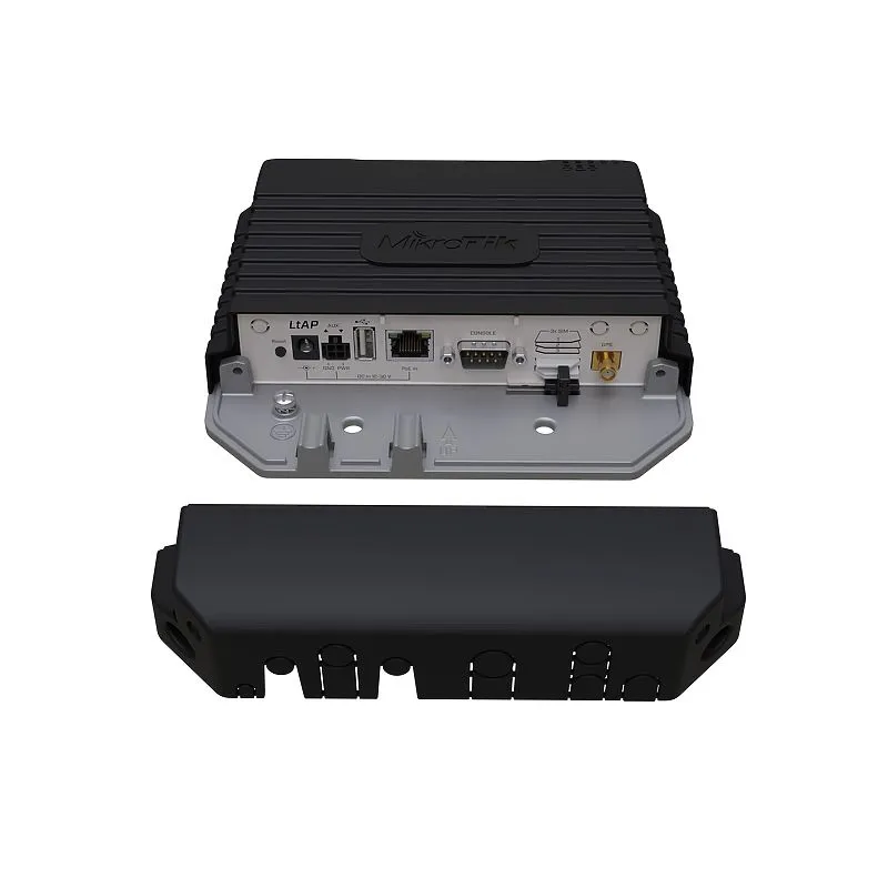 Клиентское устройство MikroTik LtAP, RBLtAP-2HnD, 2.4GHz, 1x RJ45 1000Mb/s, 2x miniPCIe, 1x USB