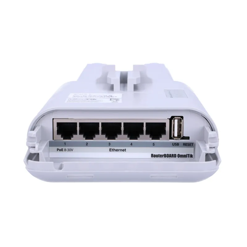 MikroTik OmniTIK 5 Erişim Noktası, RBOmniTIKU-5HnD, 5GHz, 5x RJ45 100Mb/s