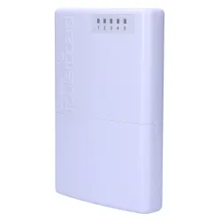 MikroTik PowerBox | Router RB750P-PBr2, 5x RJ45 100 Mbps, esterno, impermeabile