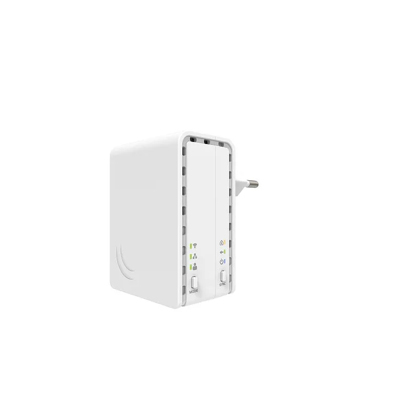 MikroTik PWR-LINE AP (EU-Stecker) | Stromleitung | PL7411-2nD, 300Mb/s, 2,4GHz, 1x RJ45 100Mb/s