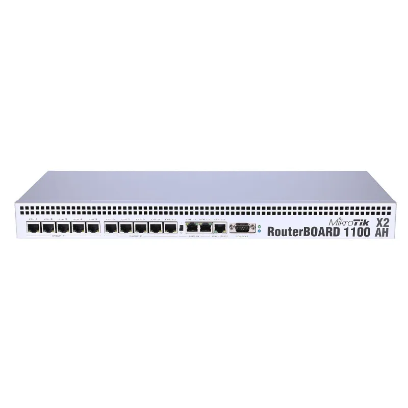 MikroTik Router RB1100AHx2, 13x RJ45 1000Mb/s, 1x microSD