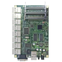Маршрутизатор MikroTik RB493AH, 9x RJ45 100Mb/s, 3x miniPCI