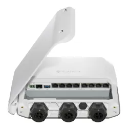 MikroTik Router RB5009UPr+S+OUT, 7x RJ45 1000Mb/s PoE, 1x RJ45 2.5Gb/s PoE, 1x SFP+, 1x USB 3.0, IP66