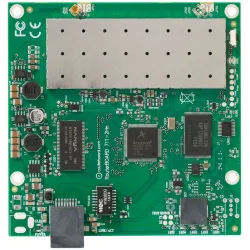 Маршрутизатор WiFi MikroTik RB711-2HND, 2.4GHz, 1x RJ45 100Mb/s, 1x MMCX