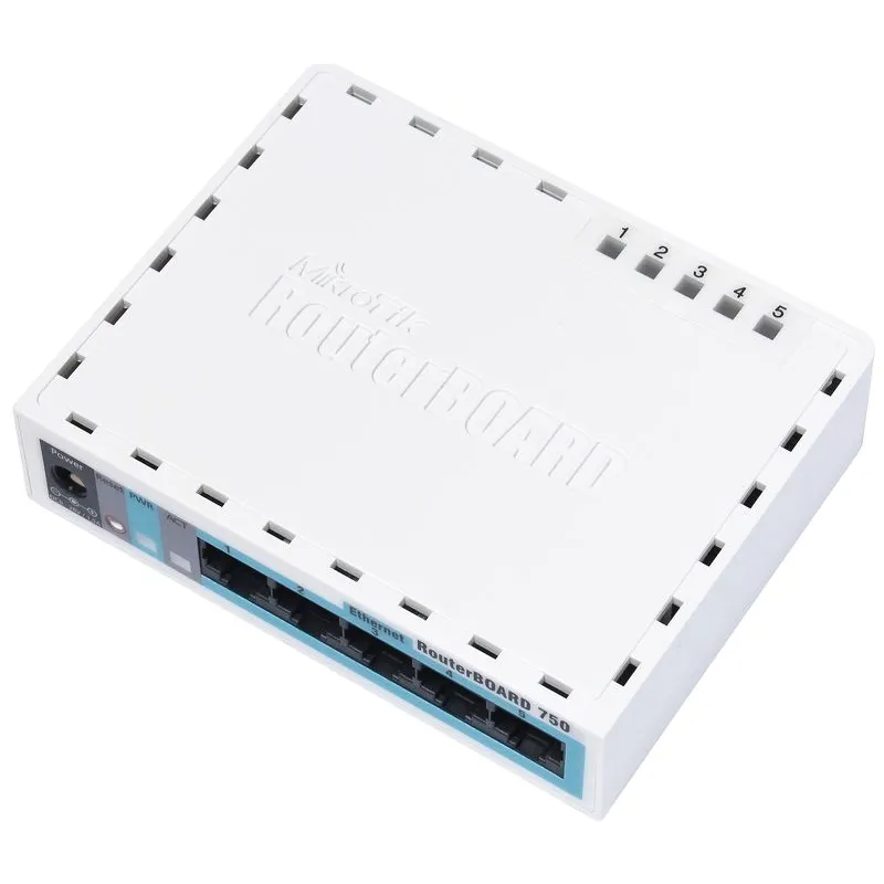 MikroTik RB750 | Router | 5x RJ45 100Mb/s