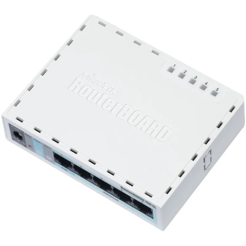 MikroTik RB750GL | Router | 5x RJ45 100Mbps