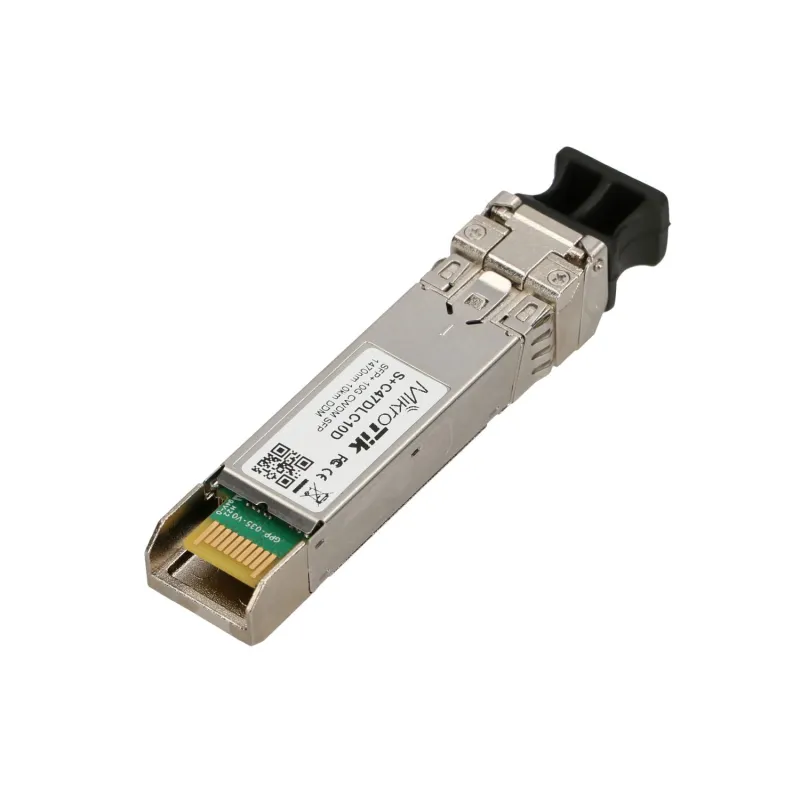 MikroTik S+C47DLC10D | SFP+ Módulo | CWDM, 10Gb/s, 1470nm, 2x LC, 10km, DDM, Single modo