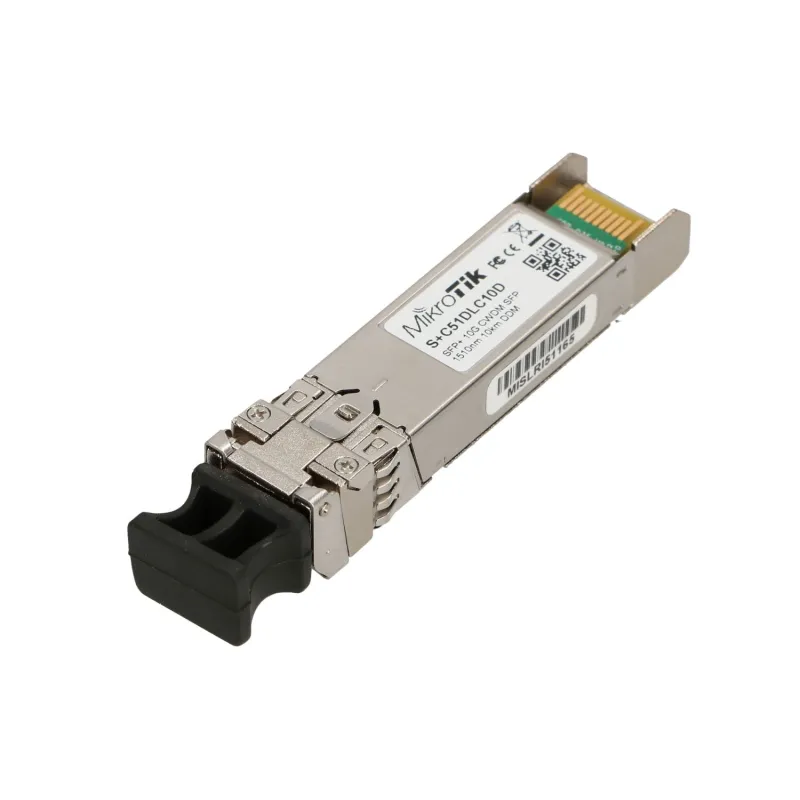 MikroTik S+C51DLC10D | Modul SFP+ | CWDM, 10Gb/s, 1510nm, 2x LC, 10km, DDM, Jednomodový