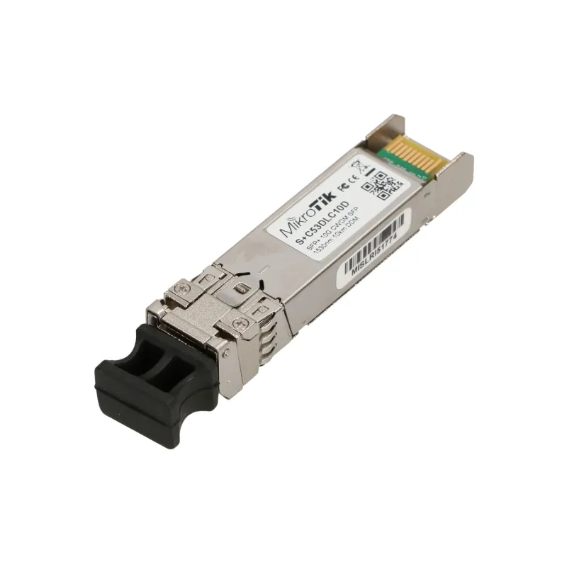 MikroTik S+C53DLC10D | SFP+ Módulo | CWDM, 10Gb/s, 1530nm, 2x LC, 10km, DDM, Single modo
