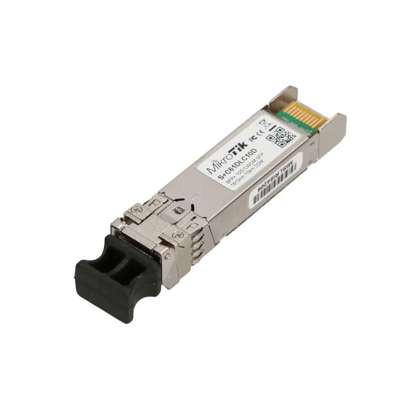 MikroTik S+C61DLC10D | SFP+ Module | CWDM, 10Gb/s, 1610nm, 2x LC, 10km, DDM, Single mode