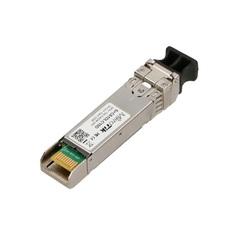 MikroTik S+C61DLC10D | Moduł SFP+ | CWDM, 10Gb/s, 1610nm, 2x LC, 10km, DDM, Jednomodowy