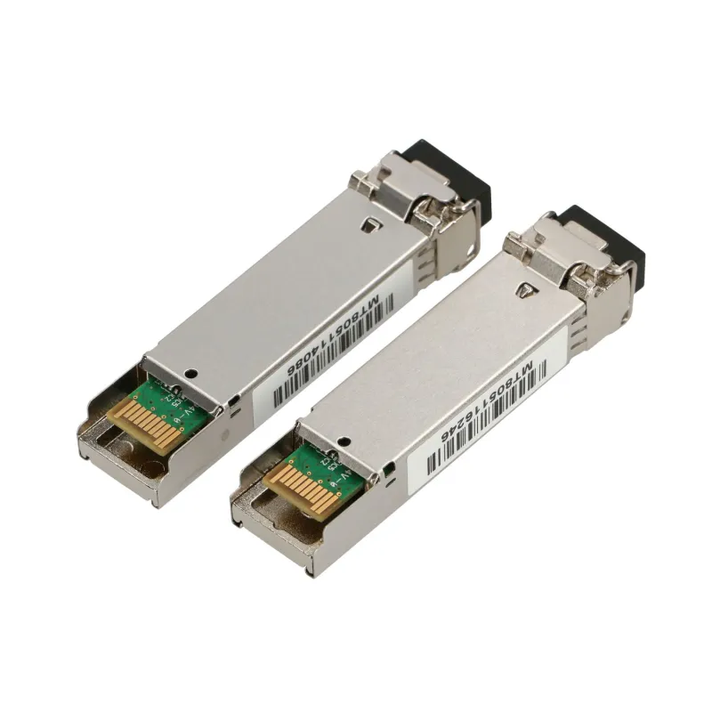 MikroTik S-3553LC20D | Módulo SFP | 1,25Gb/s, 20km, Modo simple, Pareja (T1310nm/R1550nm) + (T1550nm/R1310nm)