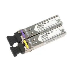 MikroTik S-4554LC80D | Modul SFP | 1,25Gb/s, LC, 80km, Jednomodový, pár (T1490nm/R1550nm) + (T1550nm/R1490nm)