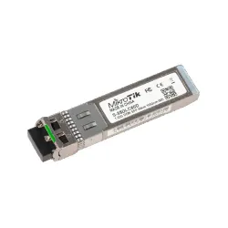 Модуль SFP MikroTik S-55DLC80D, 1,25Gb/s, 2x LC, 1550nm, 80km, DDM, Одномодовый