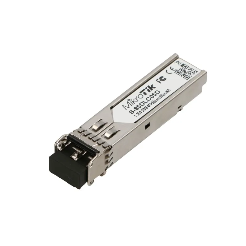 MicroTik S-85DLC05D | SFP-Modul | 1,25Gb/s, LC/UPC, 850nm, 550m, Multimode