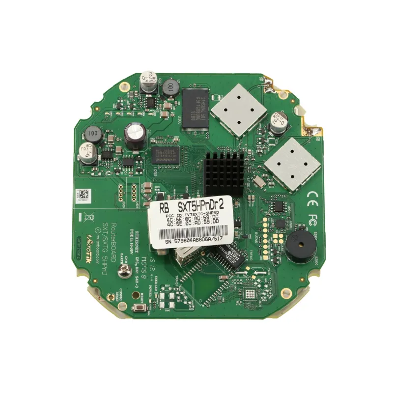MikroTik SXT 5 | Urządzenie klienckie | RBSXT5HPnDR2, 5GHz, 1x RJ45 100Mb/s, 1x USB