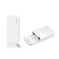 MikroTik wAP LTE kit | LTE Router | RBwAPR-2nD&R11e-LTE, LTE 150Mb/s, 2,4GHz WiFi, 1x RJ45 100Mb/s, 1x miniPCI-e, 1x SIM