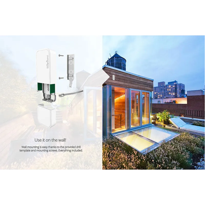 Маршрутизатор MikroTik wAP LTE Kit, RBwAPR-2nD&R11e-LTE, LTE 150Mb/s, 2.4GHz WiFi, 1x RJ45 100Mb/s, 1x miniPCI-e, 1x SIM