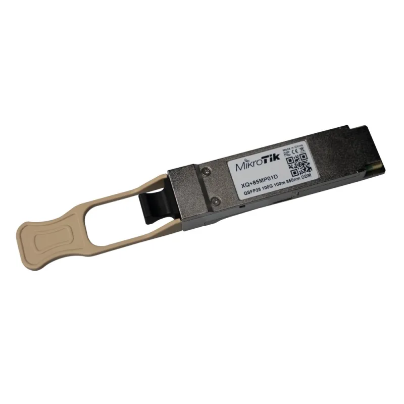 Модуль QSFP28 MikroTik XQ+85MP01D, 100Gb/s, 850nm, 100m, многомодовый