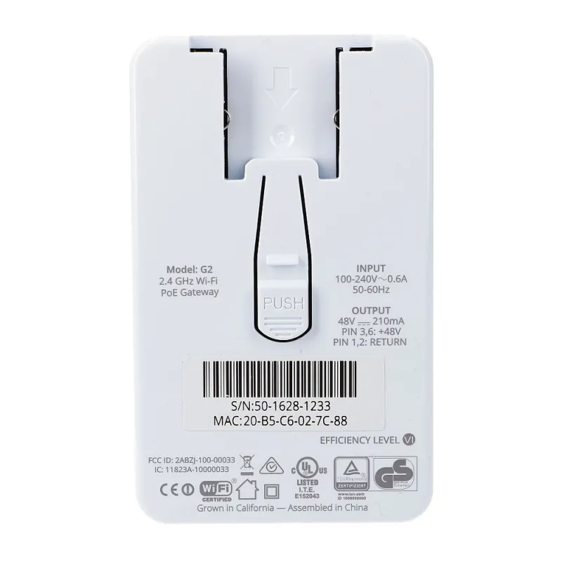 Точка доступа Mimosa G2, 300Mbps, 2.4GHz, PoE, 802.11n